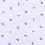 Voile Baumwolle Sterne Weiß - Ribes y Casals