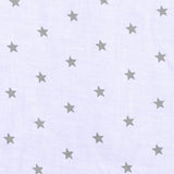 Voile Baumwolle Sterne Weiß - Ribes y Casals