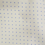 Voile Baumwolle Polka Dot Blau - Ribes y Casals