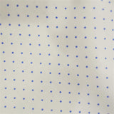 Voile Baumwolle Polka Dot Blau - Ribes y Casals