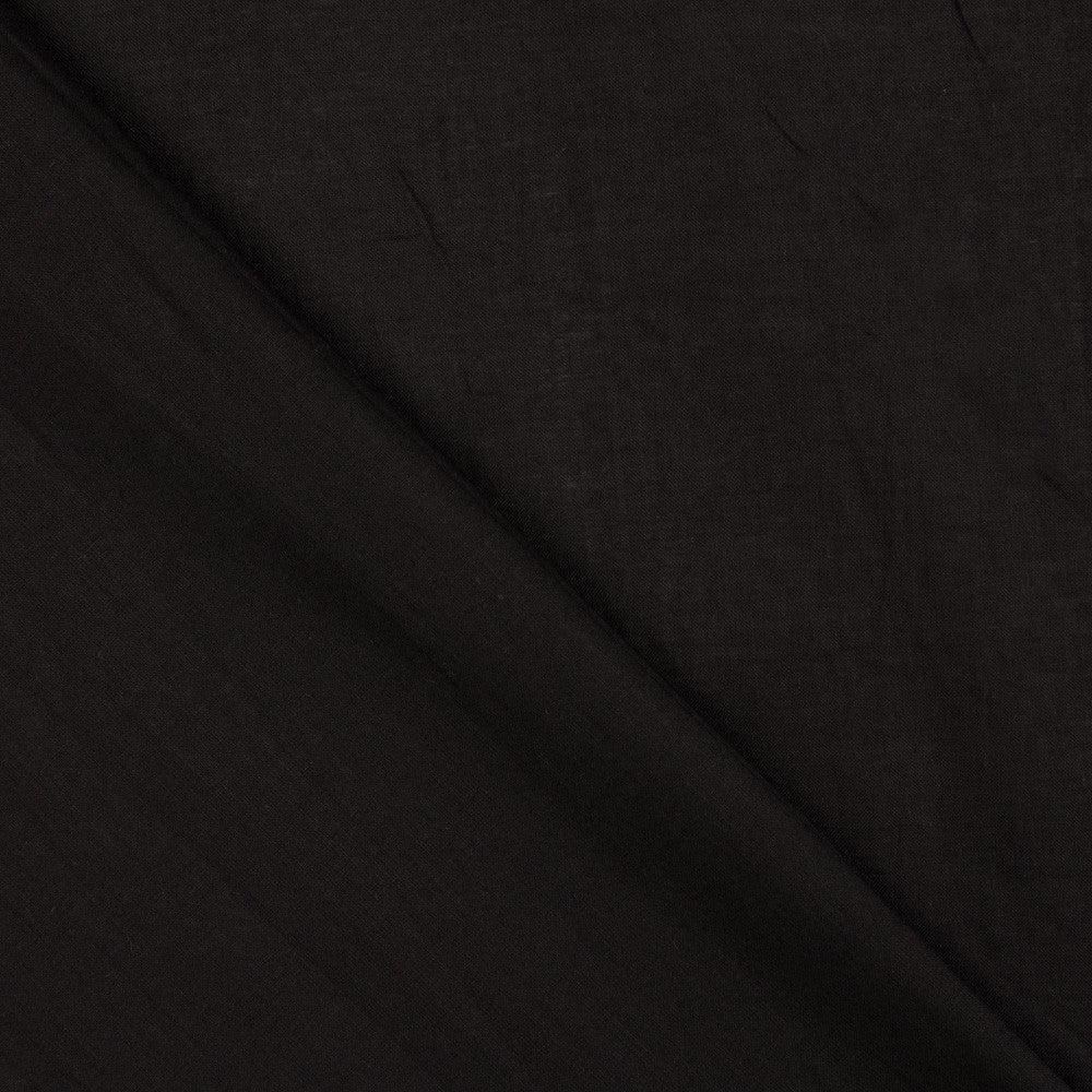 Schwarzer Baumwoll-Voile - Ribes y Casals
