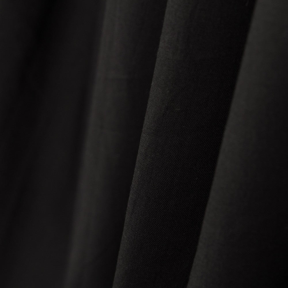 Schwarzer Baumwoll-Voile - Ribes y Casals