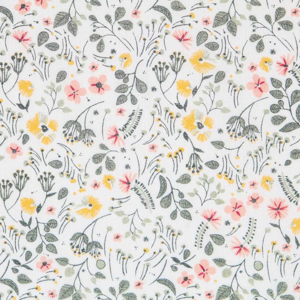 Voile Floral Grün - Ribes y Casals