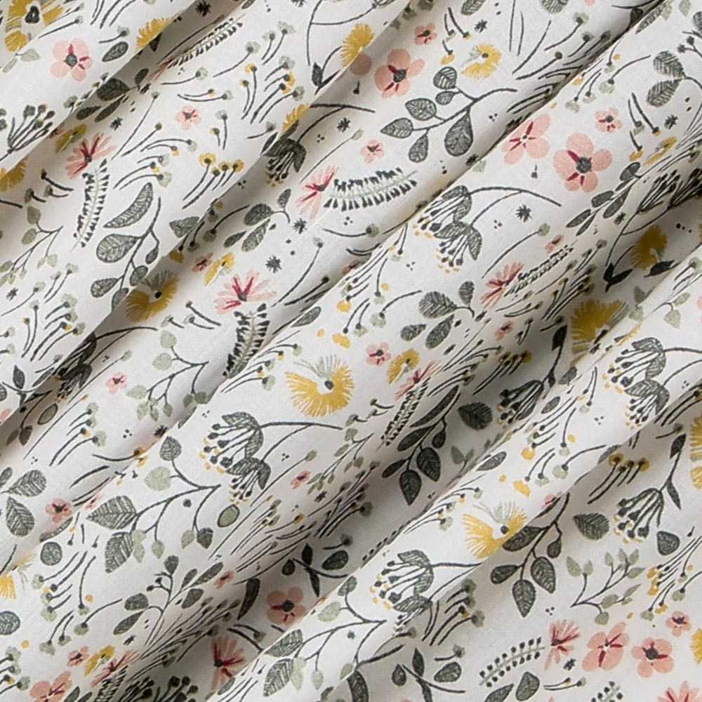 Voile Floral Grün - Ribes y Casals