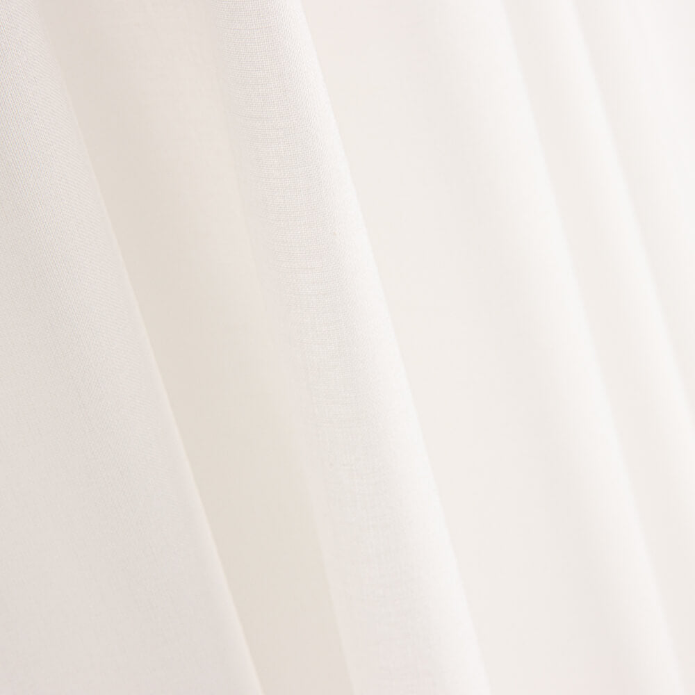 Voile Baumwolle Weiß Natur - Ribes y Casals