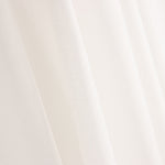 Voile Baumwolle Weiß Natur - Ribes y Casals