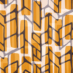 Voile Baumwolle Geometrisch Braun - Ribes y Casals