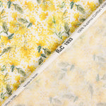 Voile Baumwolle Supima Print 02 Weiß - Ribes y Casals