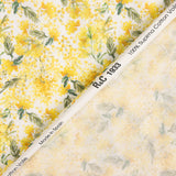 Voile Baumwolle Supima Print 02 Weiß - Ribes y Casals