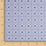 Voile Baumwolle Supima Druck 04 Flieder - Ribes y Casals