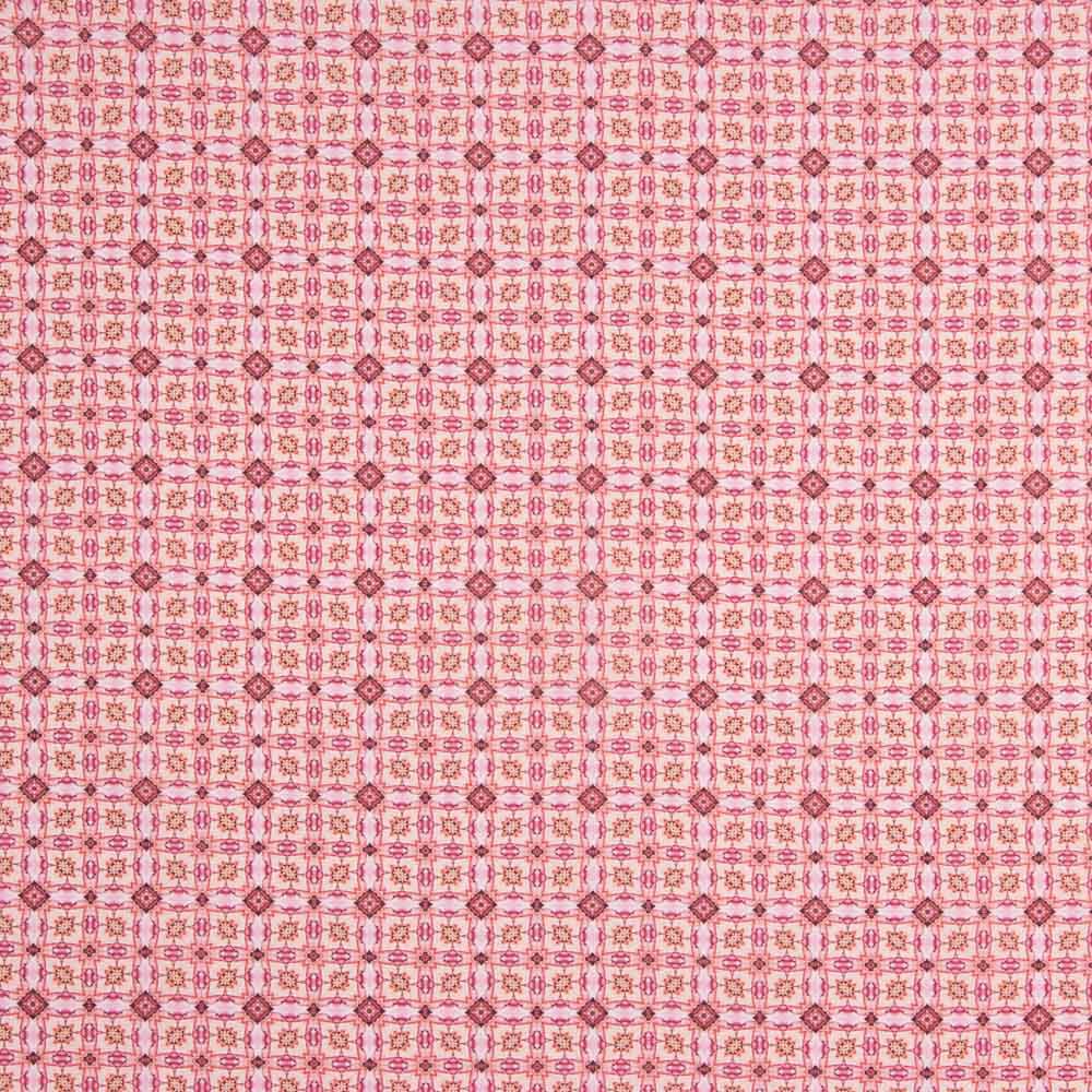 Voile Baumwolle Supima Druck 04 Rosa - Ribes y Casals