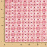 Voile Baumwolle Supima Druck 04 Rosa - Ribes y Casals