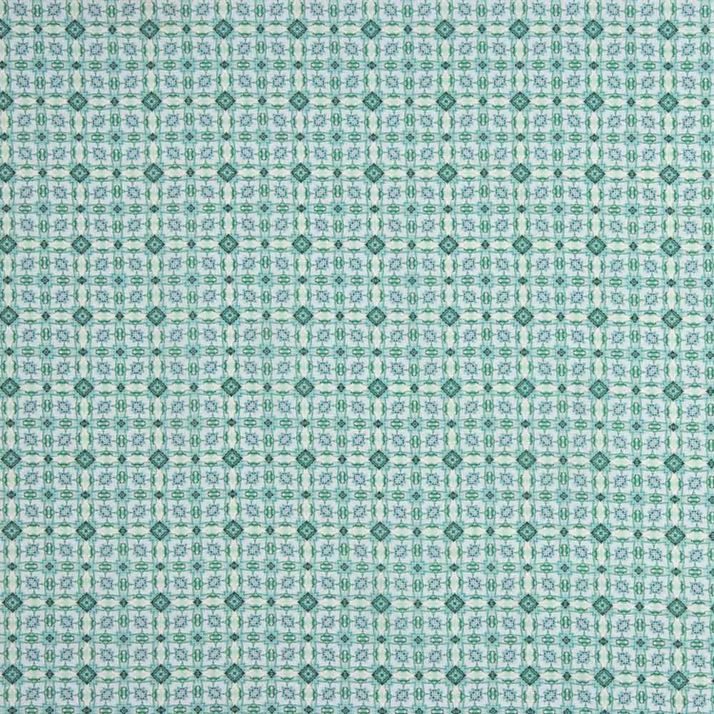 Voile Baumwolle Supima Print 04 Grün - Ribes y Casals