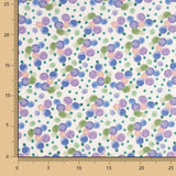 Voile Baumwolle Supima Print 05 Grün - Ribes y Casals