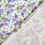 Voile Baumwolle Supima Print 05 Grün - Ribes y Casals