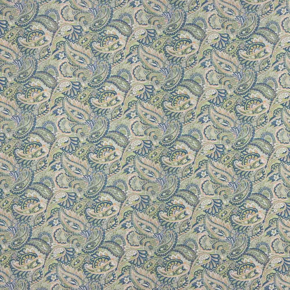 Voile Baumwolle Supima Druck 09 Blau - Ribes y Casals
