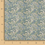 Voile Baumwolle Supima Druck 09 Blau - Ribes y Casals