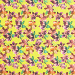 Voile Baumwolle Supima Print 10 Gelb - Ribes y Casals
