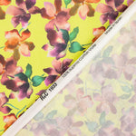 Voile Baumwolle Supima Print 10 Gelb - Ribes y Casals