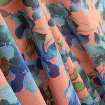 Voile Baumwolle Supima Druck 10 Orange - Ribes y Casals