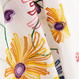 Voile Floral Stickerei - Ribes y Casals