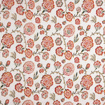 Voile Floral Print Weiß - Ribes y Casals