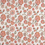 Voile Floral Print Weiß - Ribes y Casals