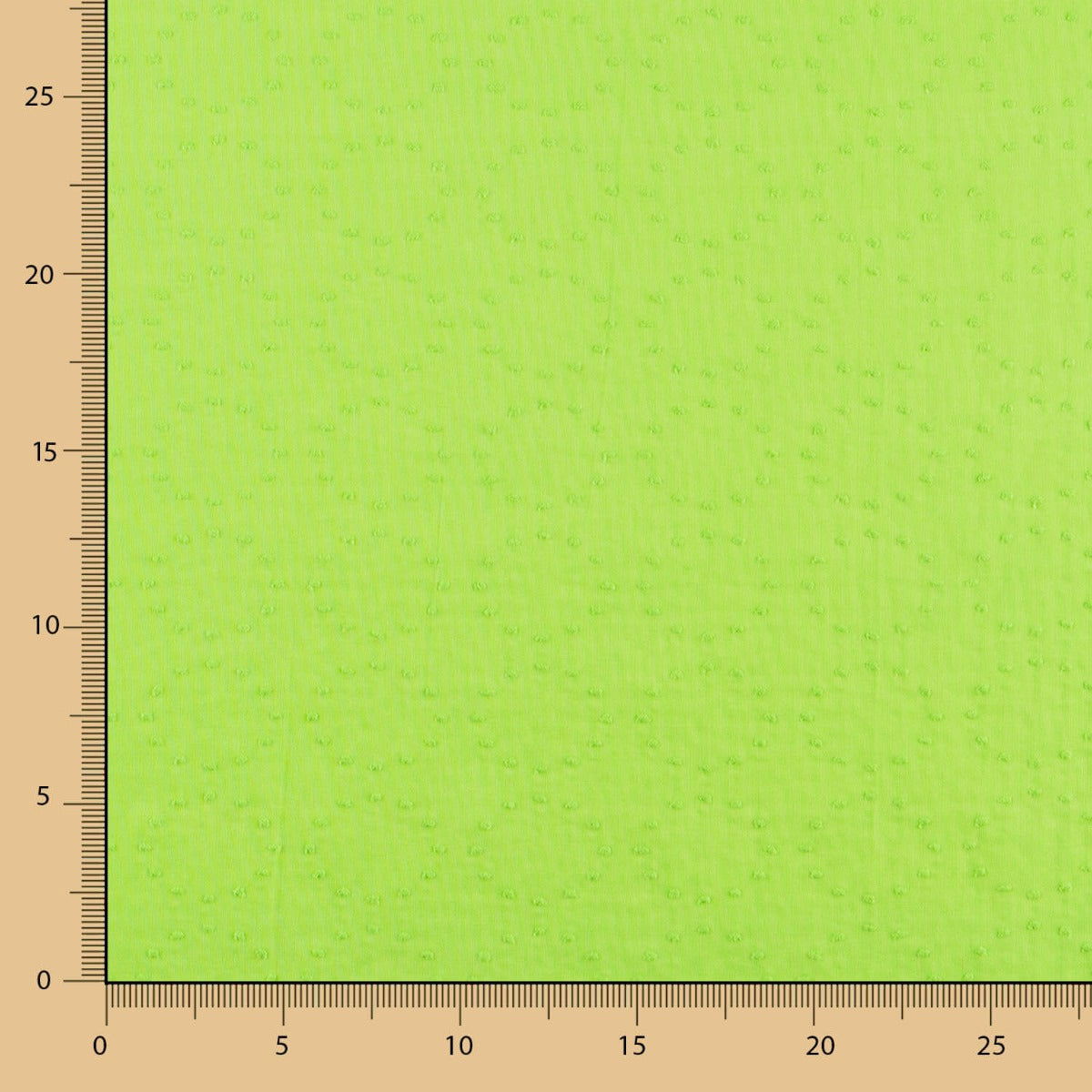 Voile Plumetti Fluor Grün - Ribes y Casals