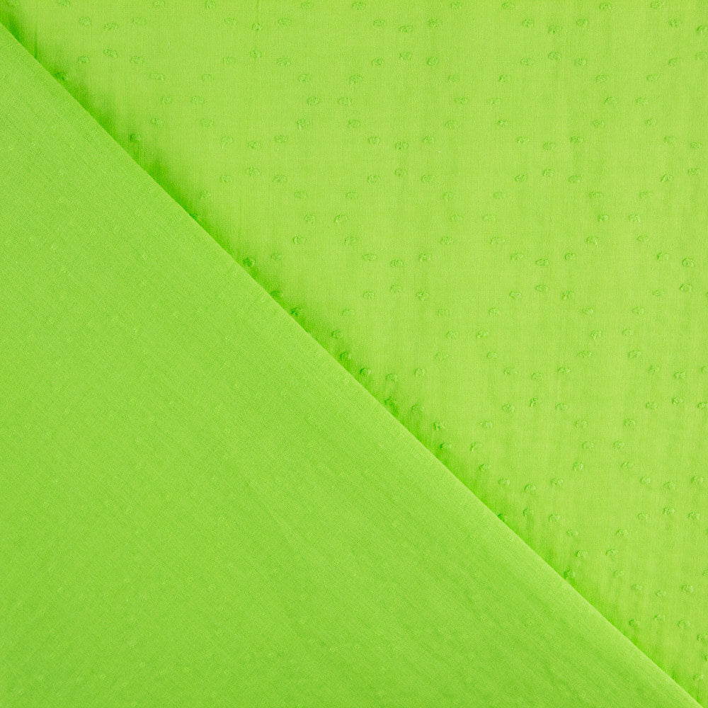 Voile Plumetti Fluor Grün - Ribes y Casals