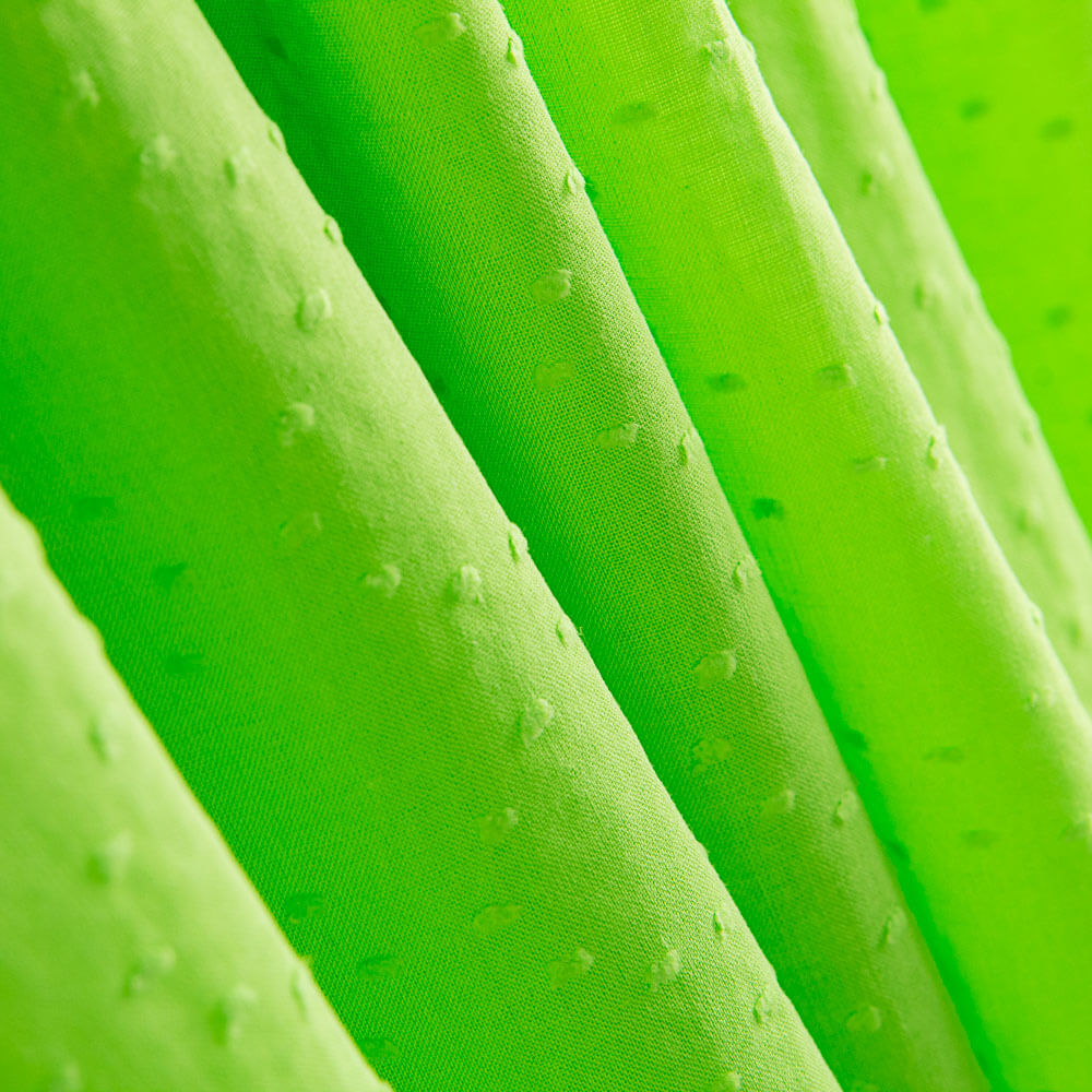 Voile Plumetti Fluor Grün - Ribes y Casals