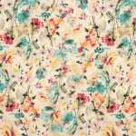 Voile Viskose Aquarell Blumen - Ribes y Casals