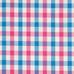 Blau Rosa Madras Quadrate - Ribes y Casals