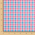 Blau Rosa Madras Quadrate - Ribes y Casals
