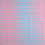 Blau Rosa Madras Quadrate - Ribes y Casals