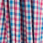 Blau Rosa Madras Quadrate - Ribes y Casals