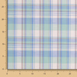 Blau-Grüne Madras-Quadrate - Ribes y Casals