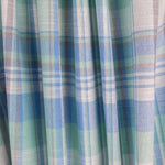 Blau-Grüne Madras-Quadrate - Ribes y Casals