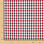 Blau Rot Madras Quadrate - Ribes y Casals