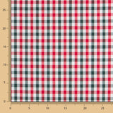 Blau Rot Madras Quadrate - Ribes y Casals
