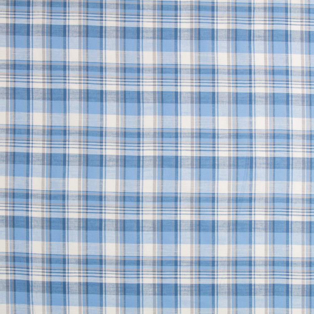 Blaues Madras-Karo - Ribes y Casals