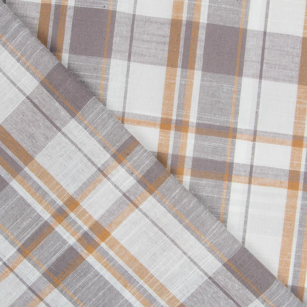 Braun Kamel Madras Kariert - Ribes y Casals