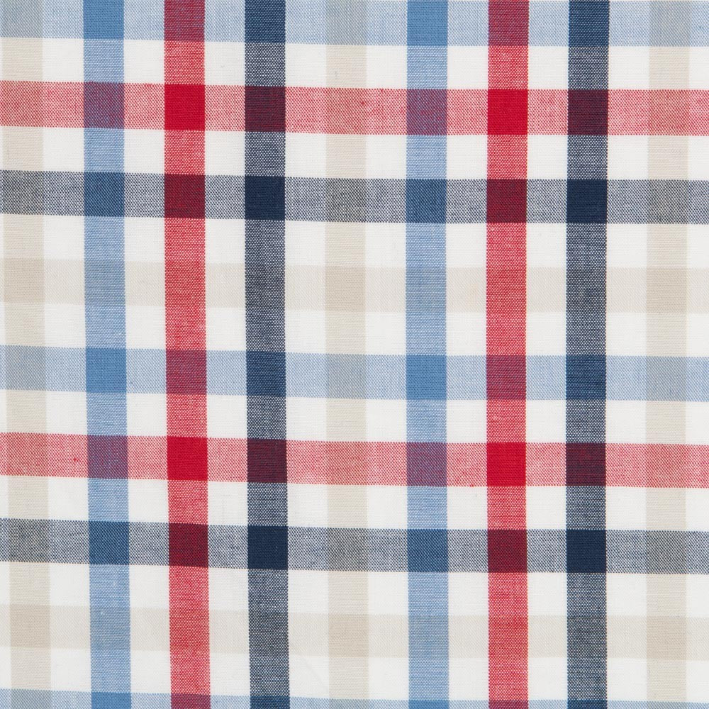 Schwarz Rot Madras Quadrate - Ribes y Casals