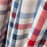 Schwarz Rot Madras Quadrate - Ribes y Casals