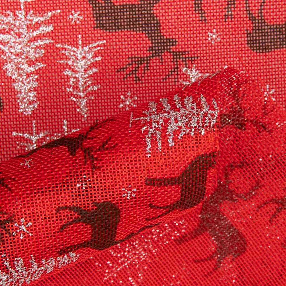 Jute Weihnachtsdruck Rentier - Ribes y Casals